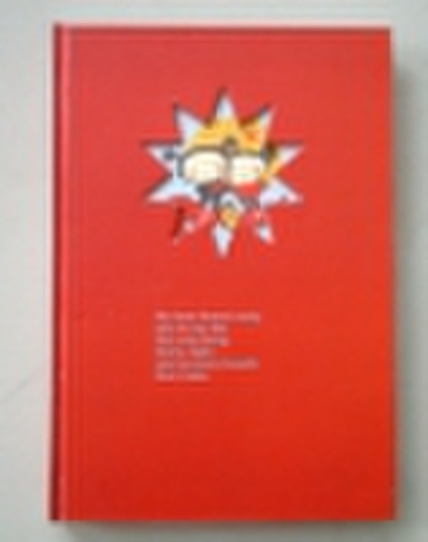 Hard cover notebook