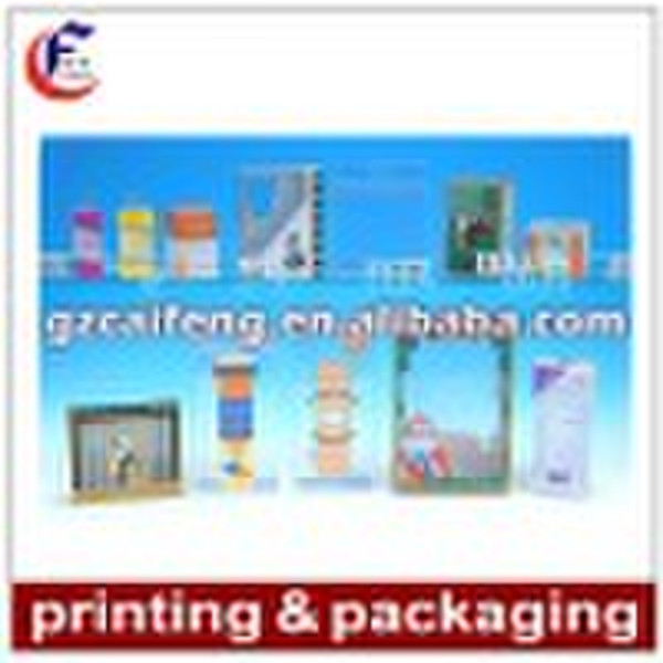 colorful plastic box for packaging