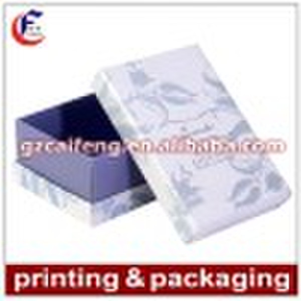 glitter paper box for cosmetic packaging