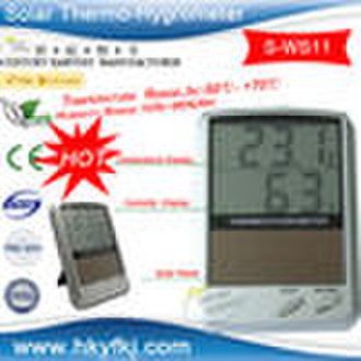 Digital solar thermometer