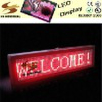 P10 1 Red led sign