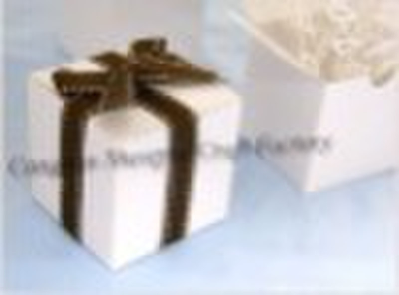 2010 Wedding Favor Box With Ribbon-SR-232