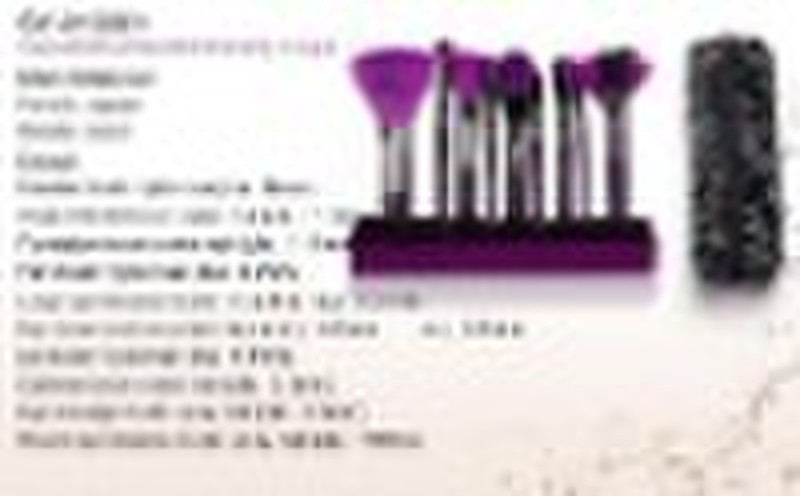 SY-010001 Cosmetic Brush Set With Bronzing Design