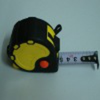 ABS+rubber case steel measuring tape