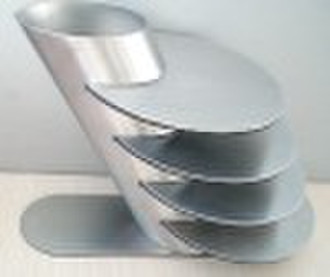 Stainless steel coaster set