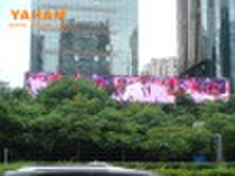 430sqm Pitch 25m  mesh LED display, curtain LED di