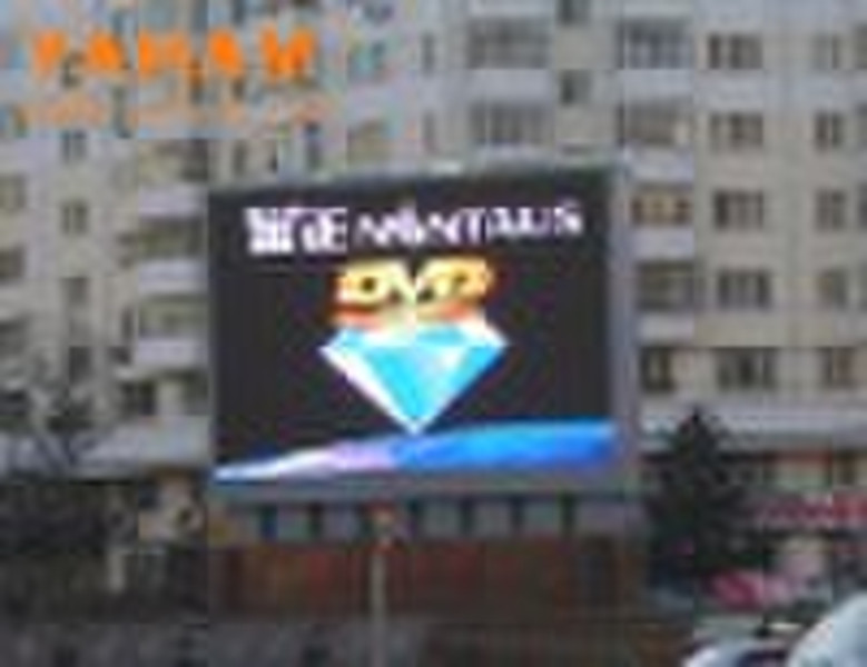 Pitch 20mm outdoor LED screen