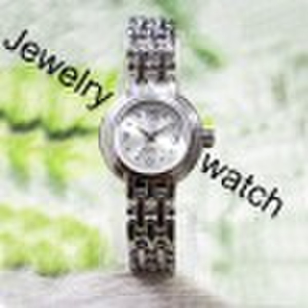 Jewelry watch with bracelt band