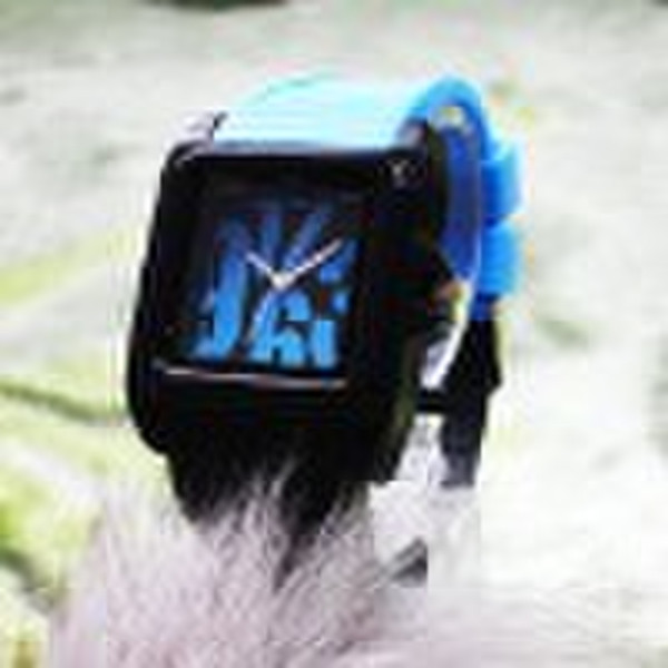 loves watch,ABS case and silicon band