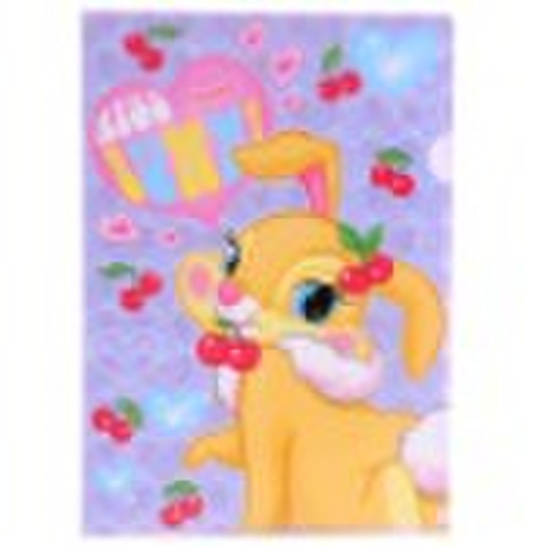 pp L shape file folder