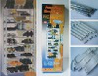 new style stainless steel 10-tier shoe rack same r
