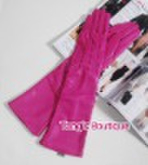 Wholesale 40CM Dark Pink Fashion Sheep Leather Ope