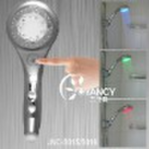 LED head shower