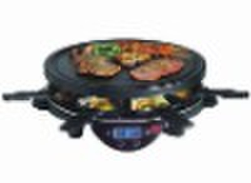 Rotating Grill With Digital Control LCD Display (X