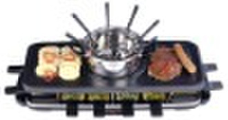 Electric Grill With Small Stone Plate Optional(XJ-