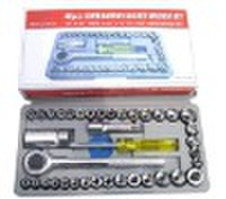 40pcs socket wrench set (SAE & METRIC)