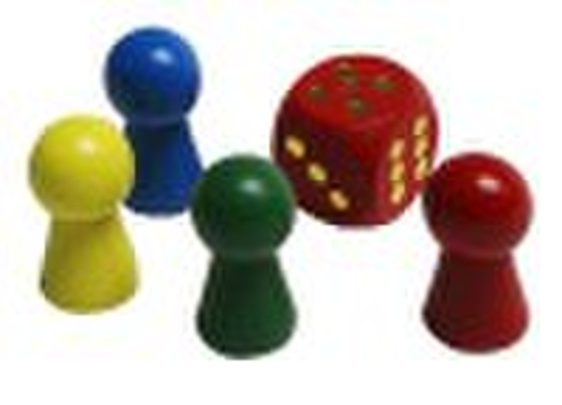 wooden dice(game figures)