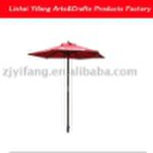 WOODEN UMBRELLA WITH "COCACOLA"LOGO prom