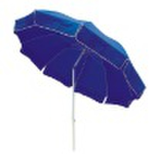 outdoor patio umbrella with tilted