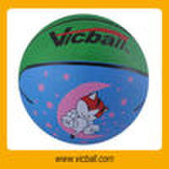 PU laminated basketball