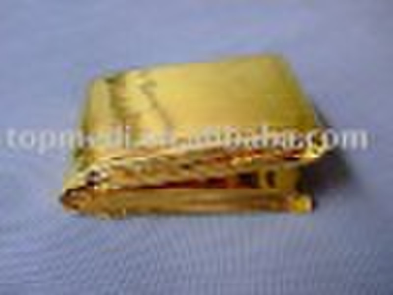 Aluminized non-stretch polyester Gold Emergency Bl