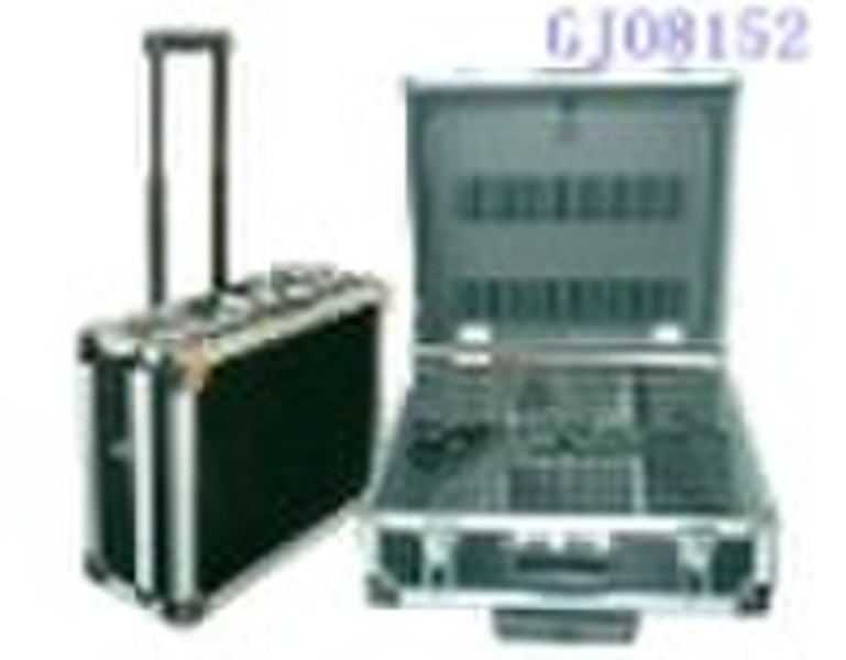 Aluminum Tool Box mit Trolley, Trolley