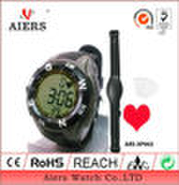 2010-2011 silicone rubber watch with football dial