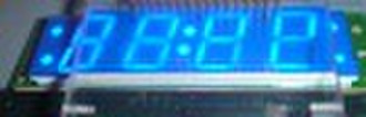 green digital clock