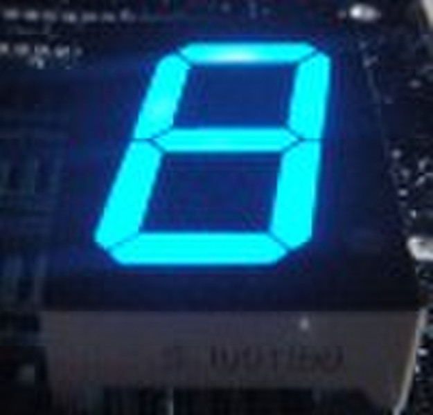 blue led display with 1.2 inch