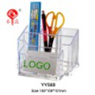 Clear Plastic Pen Holder