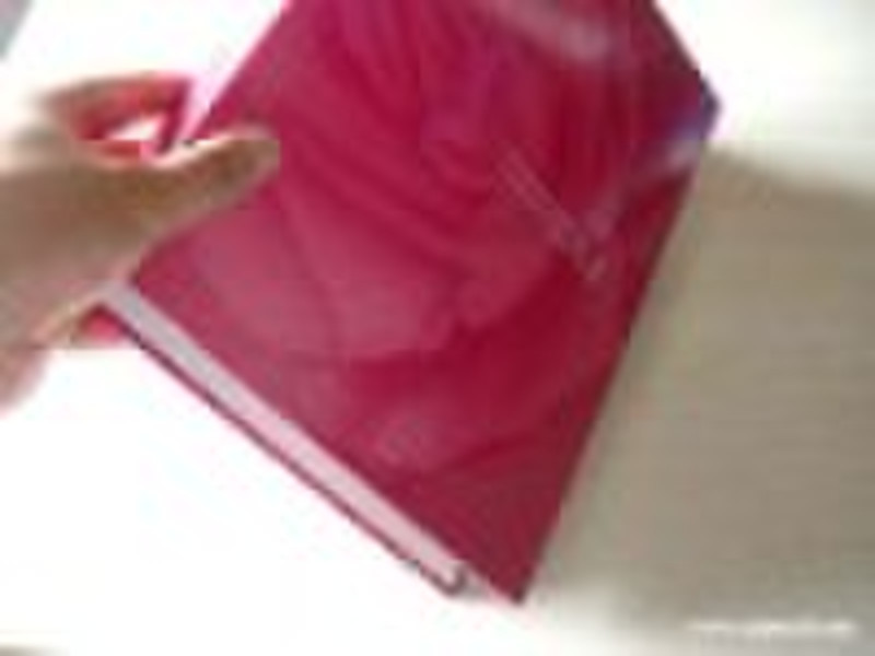 pink beautiful pvc folder