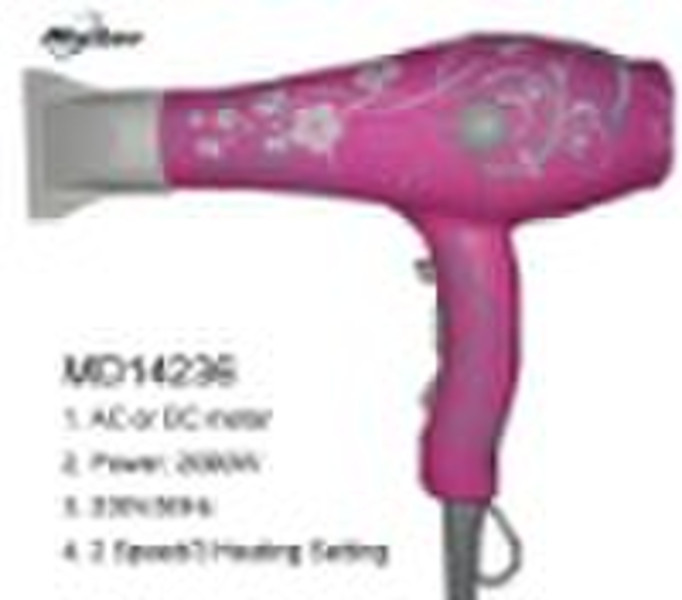 Professional salon hair dryer