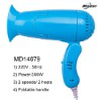 Mini hair dryer