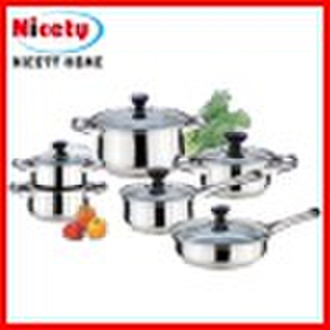 stainless steel cookware set