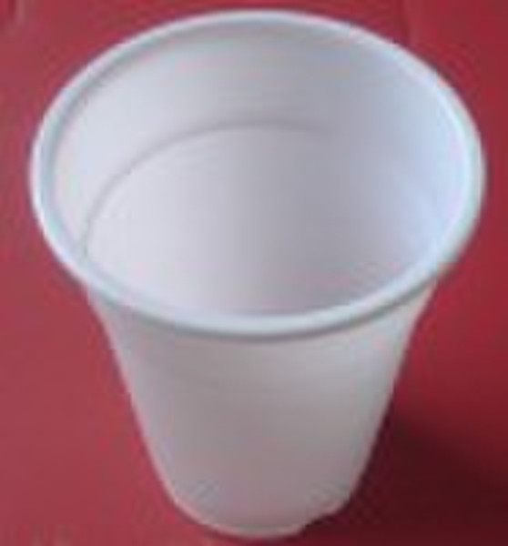 Disposable plastic cup