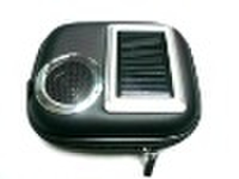 2011 Solar charger energy speaker bag