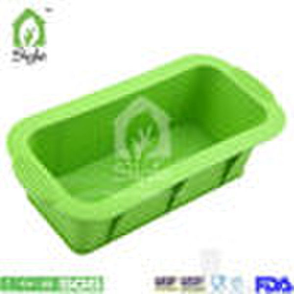 Silicone loaf pan