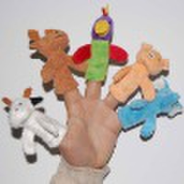 finger puppet plush toy stuffed toy