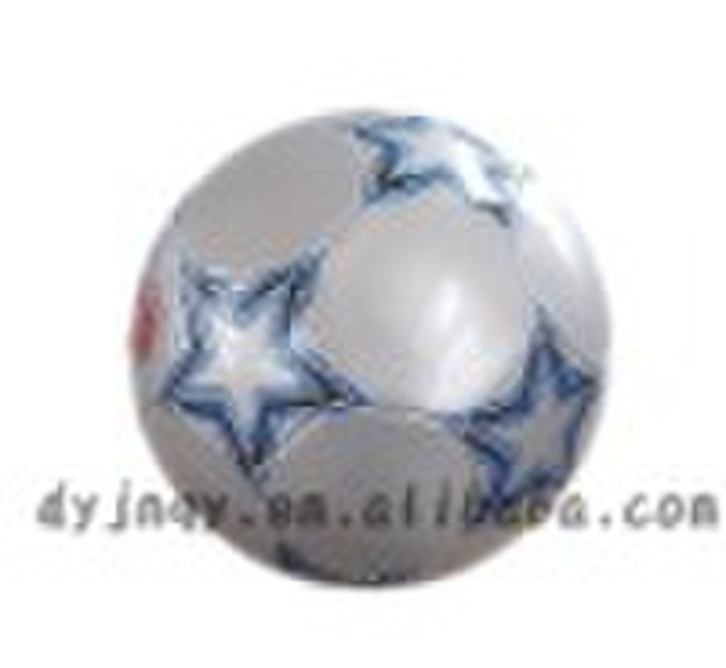 Machine sewing Football