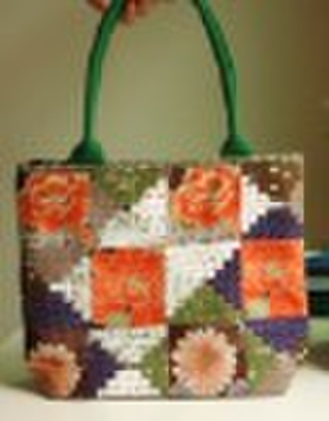 [100% Handarbeit] Patchwork Handtasche / Umhängetasche