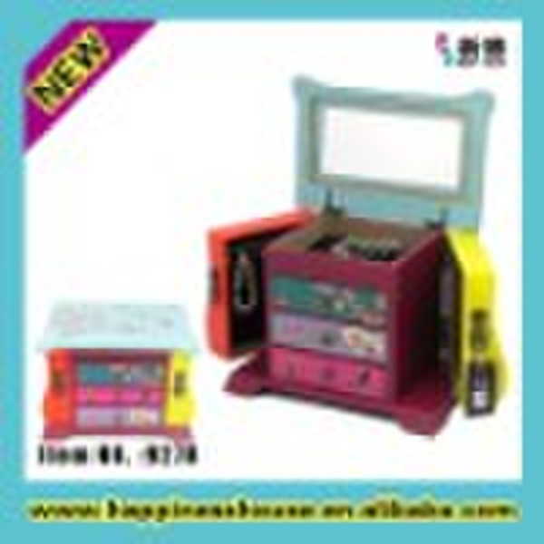 antique leather jewelry box