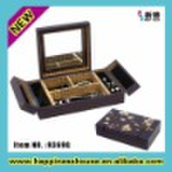 antique leather jewelry box