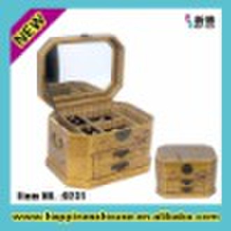 antique leather jewellery box