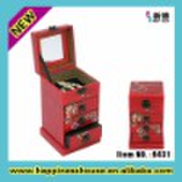 antique leather jewellery box