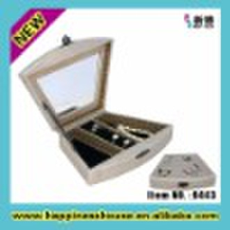 antique leather jewellery box