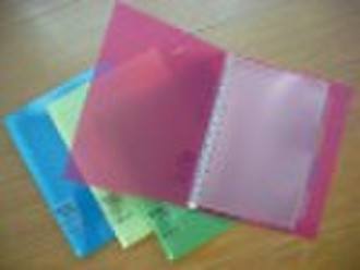 PP binder folder, PP document folder, plastic file