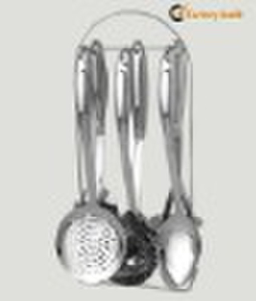 non-stick stainless steel serving spoon set