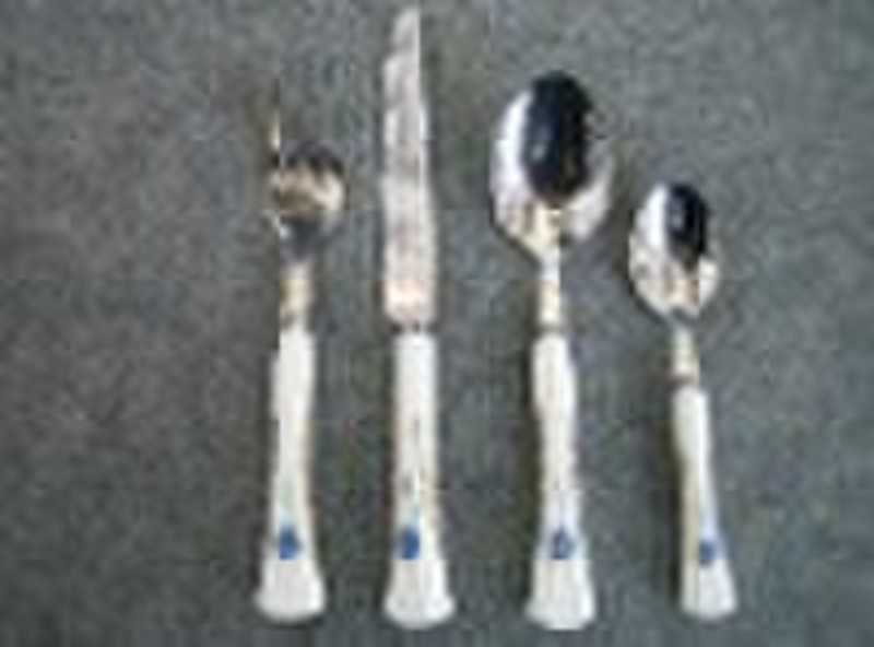 porcelain cutlery set CX-982