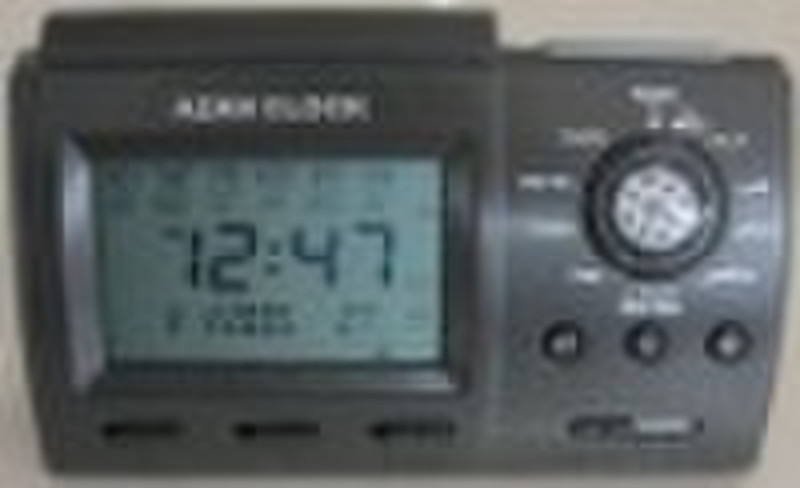 Muslim azan clock