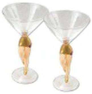 Rockette martini glasses